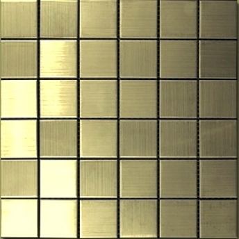 BIG SQUARE (Satinado HL - 30x30 mm.)