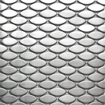 OVAL (Satinado HL - 50x21 mm.)