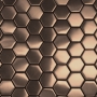 HEXA (Satinado HL - 30X30 mm.)