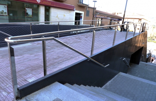 Escaleras mec�nicas en Plasencia