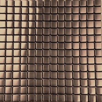  Mosaico Bronce Square Satinado 15x15