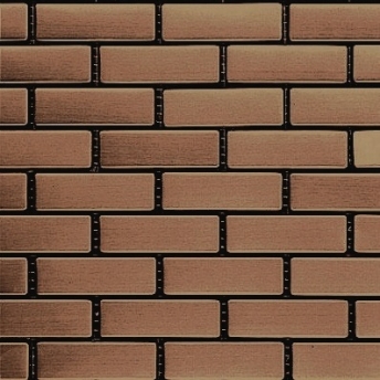  Mosaico Cobre Brick Satinado 64x20