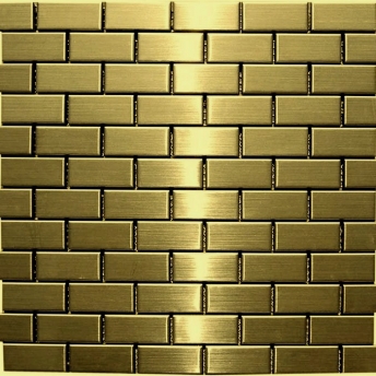  Mosaico Dorado Brick Satinado 48x23