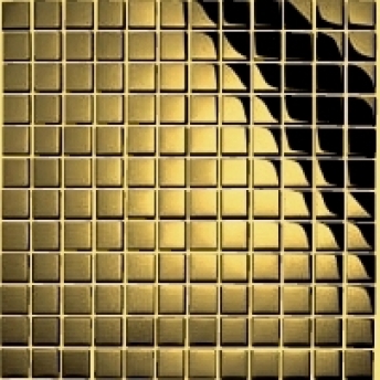  Mosaico Dorado Square Brillante 15x15