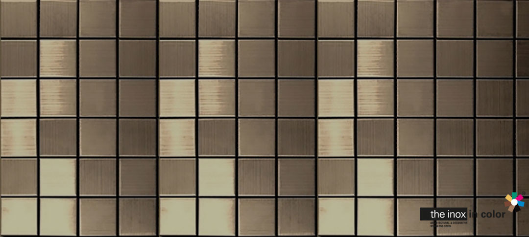 Bronze Stainless Steel Mosaics