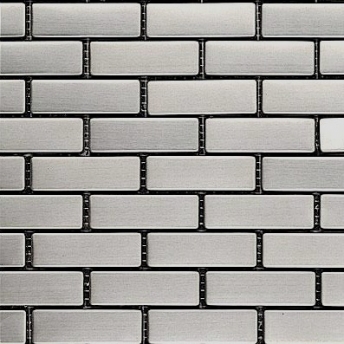  Mosaico Inox Square Satinado 64x20